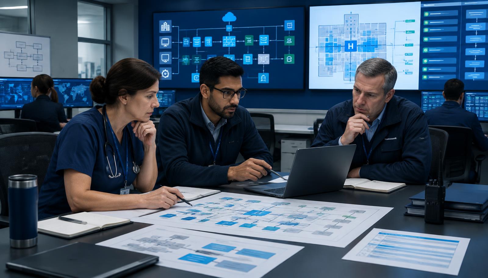 Ransomware Decision Intelligence for Hospitals: Protecting Care Before Encryption